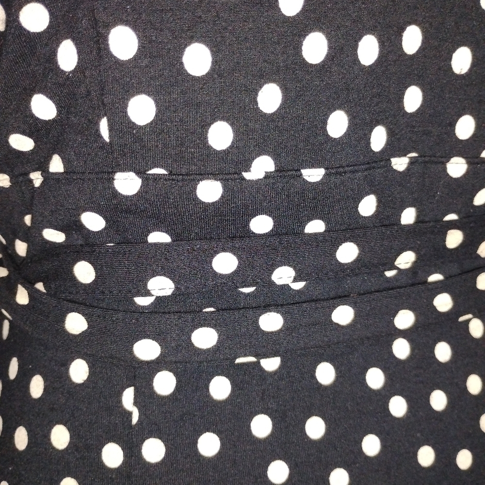 CLASSIC RAYON KNIT WRAP DRESS - Picture 10 of 10